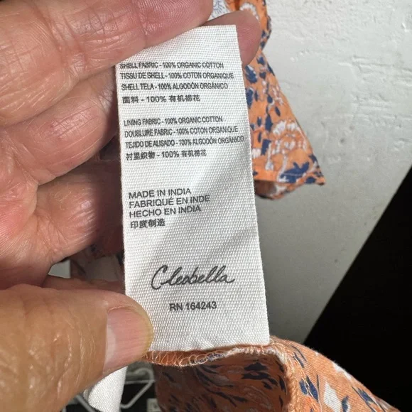 Cleobella Women's Midi Dress Size Large - Picture 6 of 7